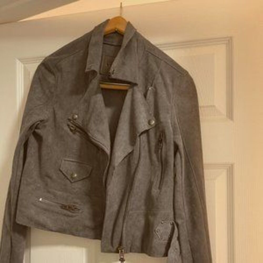 Blanknyc Faux Suede Moto Jacket